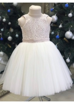 White star нарядное платье для девочки 003-26 под заказ